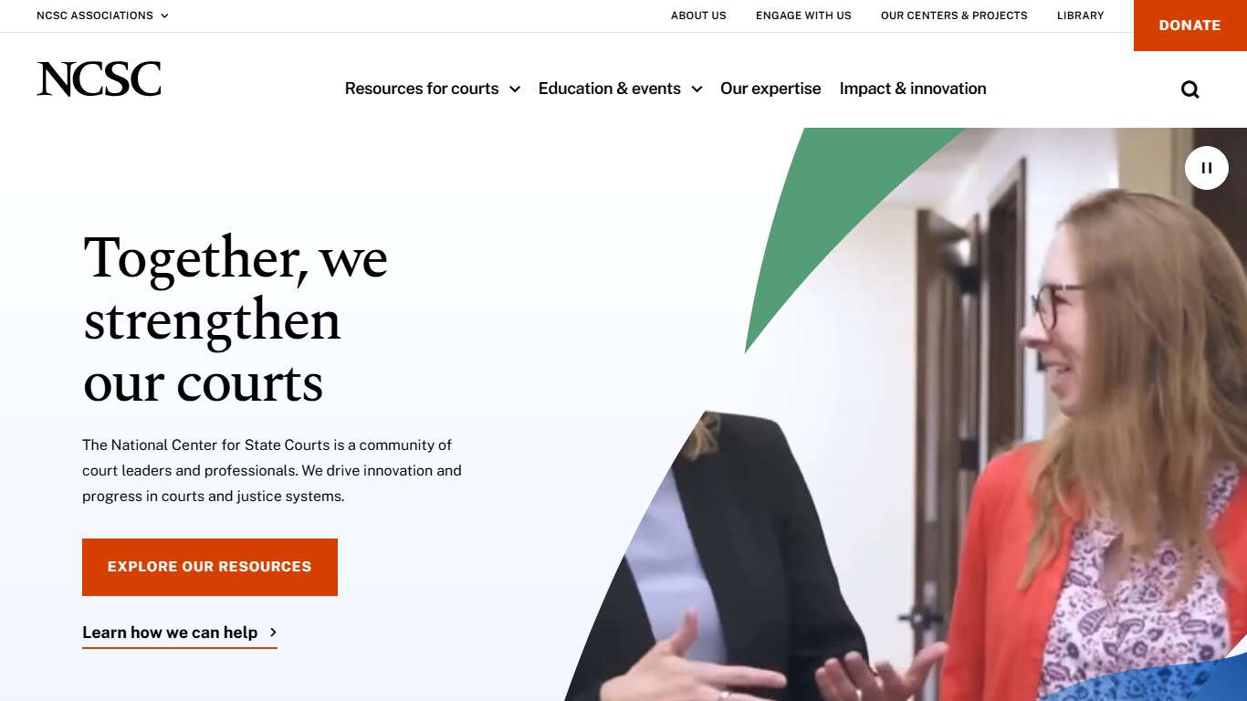 Driving innovation in justice | National Center for State Courts